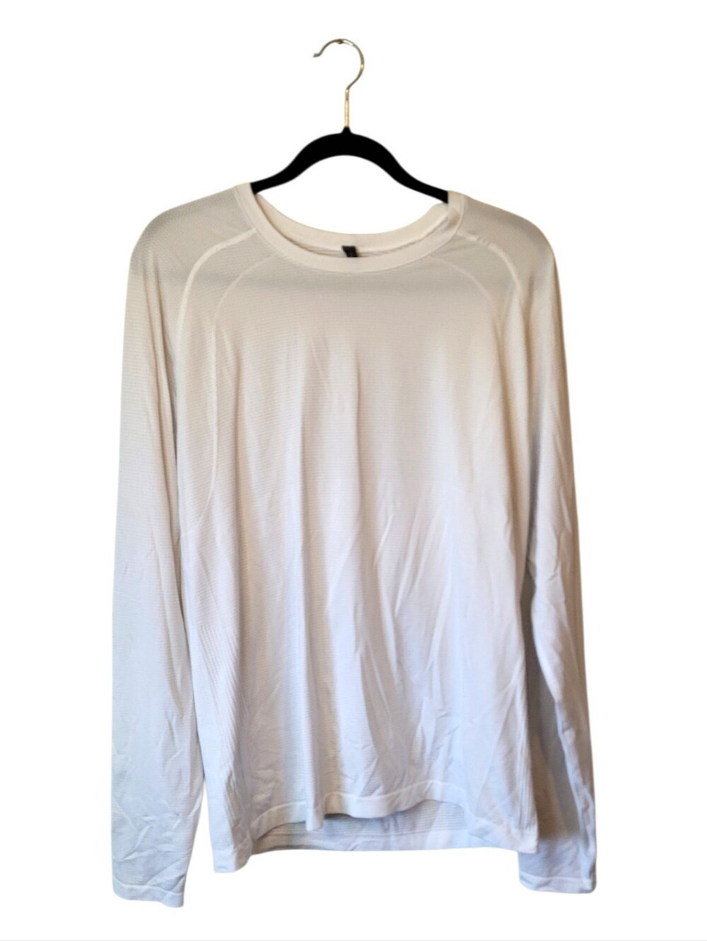 lululemon athletica Men's Long Sleeve Tee - White Size L